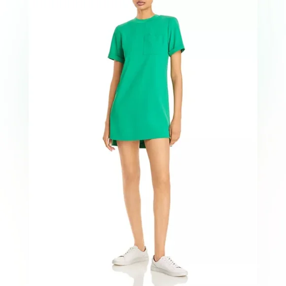 {Alice + Olivia} Catalina Mini Shift Dress In Mint Kelly - Picture 2 of 6